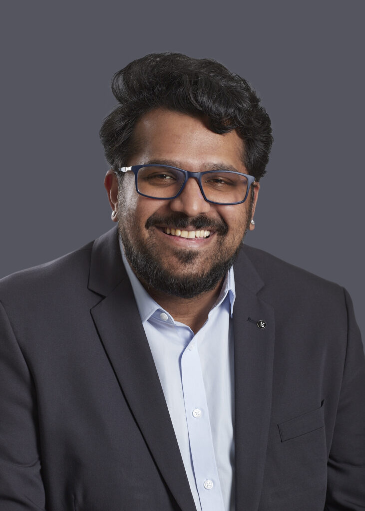 Photograph of Krishna Ganesh.